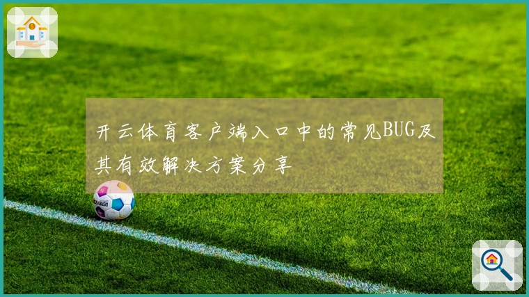 开云体育客户端入口中的常见BUG及其有效解决方案分享